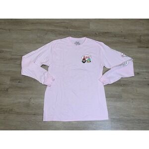 CHEECH & CHONG Official "Buds" Mens Sz M Long Sleeve T-Shirt Size Medium Pink